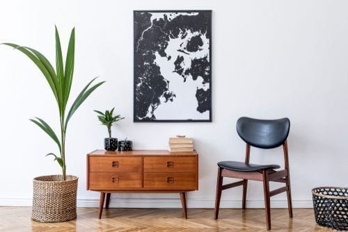 tropical home décor